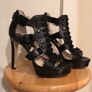 Michael Kors Black studded heels